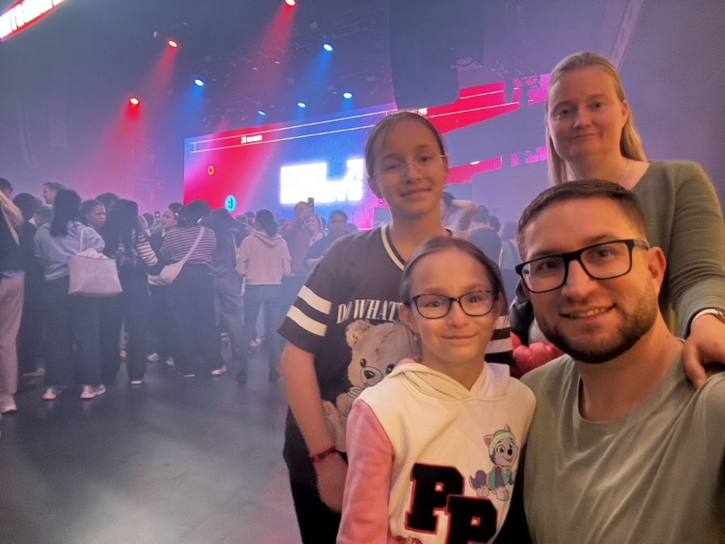Gemeinsam an einem Konzert